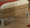 Bed Frame with Square Corner Legs